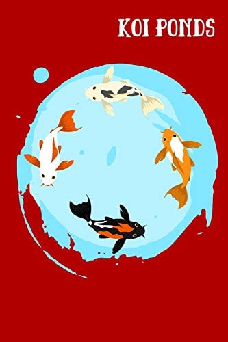 Koi Ponds Customized Compact Koi Pond Logging Book, Thoroughly Formatted, Great For Tracking & Scheduling Routine Maintenance, Including Water Chemistry, Fish Health & Much More (120 Pages)