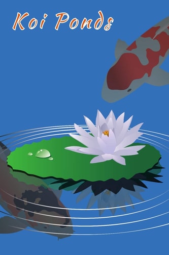 Koi Ponds Customized Compact Koi Pond Logging Book, Thoroughly Formatted, Great For Tracking & Scheduling Routine Maintenance, Including Water Chemistry, Fish Health & Much More (120 Pages)