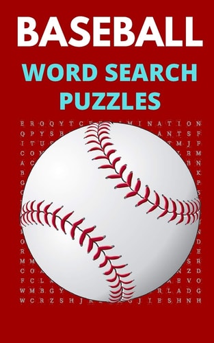 Baseball Word Search Puzzles 5x8 Puzzle Book for Adults and Teens with Solutions