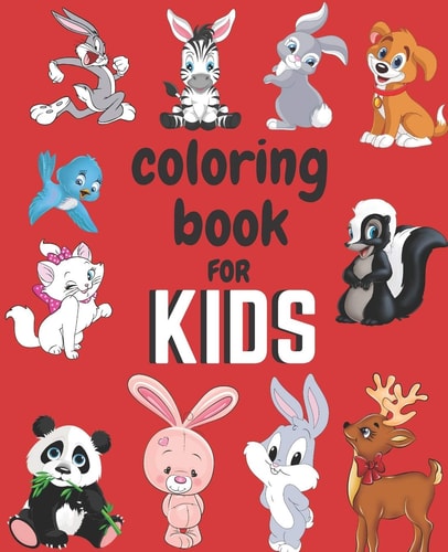Coloring Book Book Makes a Nice Gift for Ages 4 to 8 Years. ( 100 Pages of Coloring Fun )
