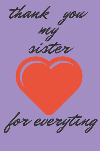 Thank You My Sister