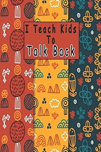 I Teach Kids To Talk Back Speech Language Pathologist, Gift for Speech-language Pathologist, Speech Therapy Assistants