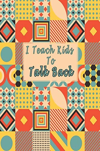 I Teach Kids To Talk Back Speech Language Pathologist, Gift for Speech-language Pathologist, Speech Therapy Assistants