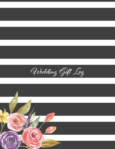 Wedding Gift Log Gift Book & Organizer, Gift Record