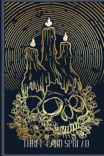 Three Card Spread Tarot Log Tracker - Gift For Cardreaders