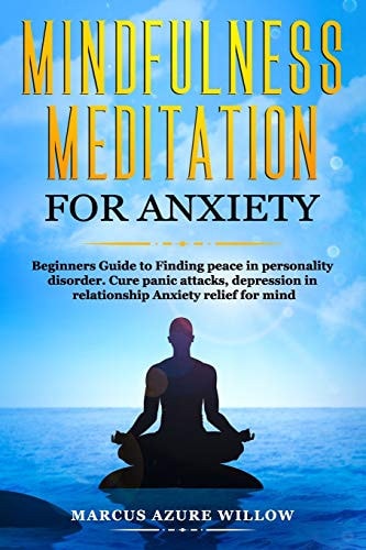 Mindfulness Meditation for Anxiety Beginners Guide to Finding Peace in Personality Disorder. Cure Panic Attacks, Depression in Relationship Anxiety Relief for Mind.