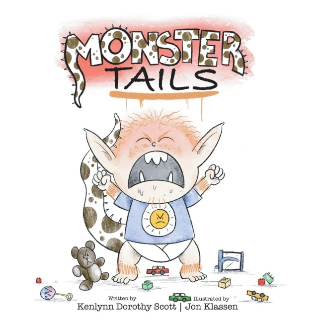 Monster Tails: A Green-Eyed Boy Named Harvey