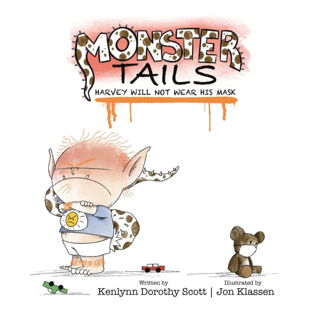Monster Tails: Harvey Will Not Wear His Mask