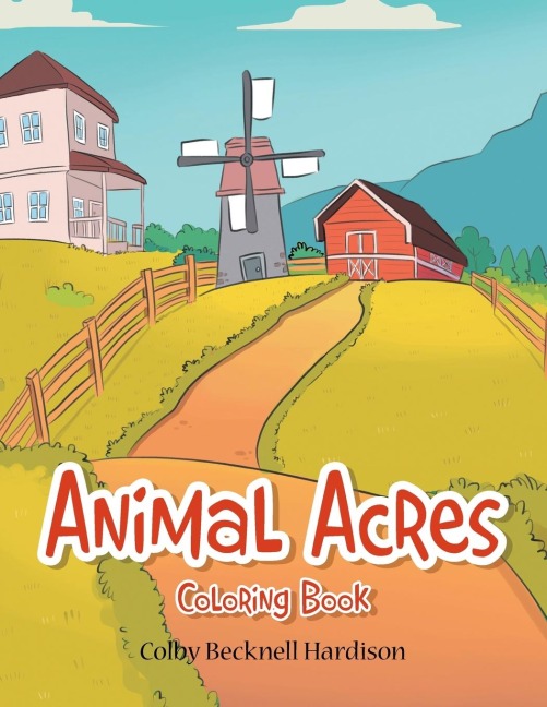 Animal Acres: Coloring Book