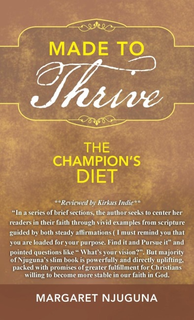 Made to Thrive: The Champion's Diet