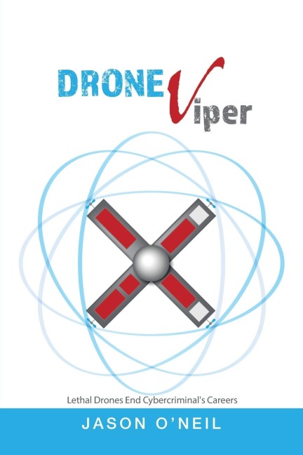 Droneviper: Atomic Drone Image (Big Red X in the Middle with Blue Rings)