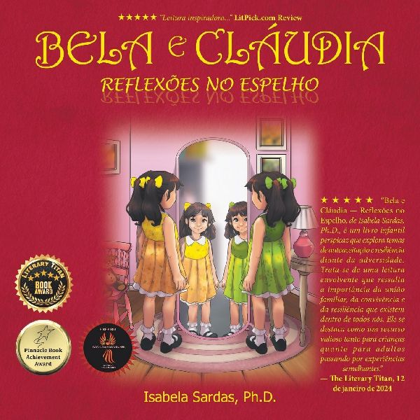 Bela e Cláudia Reflexões no Espelho