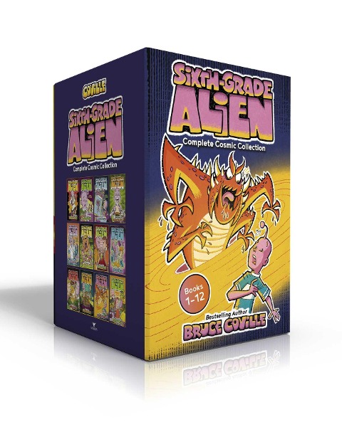 Sixth-Grade Alien Complete Cosmic Collection (Boxed Set): Sixth-Grade Alien; I Shrank My Teacher; Missing--One Brain!; Lunch Swap Disaster; Zombies of