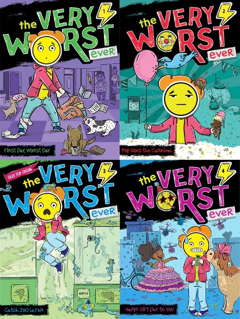 The Very Worst Ever Collected Set: First Day, Worst Day; Pop Goes the Carnival; Catch Zoo Later; Happy Gift Day to You