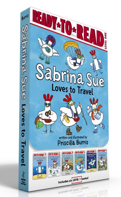 Sabrina Sue Loves to Travel! (Boxed Set): Sabrina Sue Loves the Sea; Sabrina Sue Loves the Snow; Sabrina Sue Loves the City; Sabrina Sue Loves the Sky; Sabrina Sue Loves the Moon; Sabrina Sue Loves the Mountains
