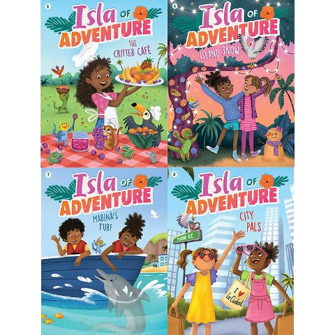 The Isla of Adventure Collected Set #2: The Critter Café; Island Snow; Marinas Turf; City Pals