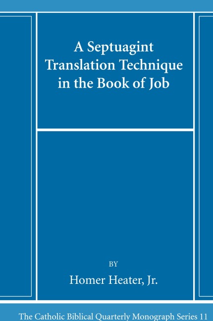 A Septuagint Translation Technique in the Book of Job