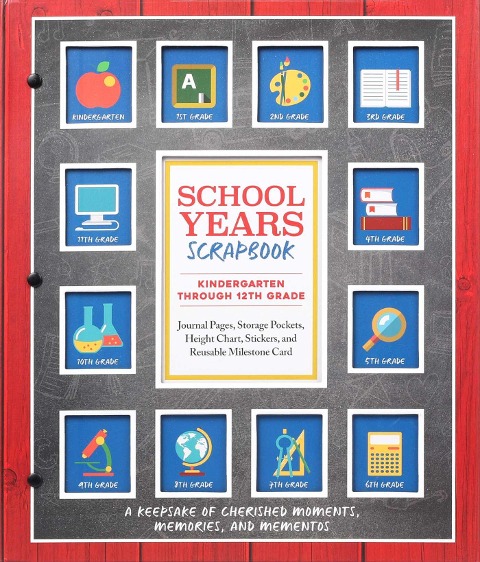 School Years Scrapbook