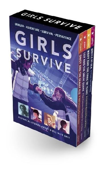 Girls Survive Boxed Set 1: Daisy and the Deadly Flu, Lily and the Great Quake, Mary and the Trail of Tears, Noelle at Sea