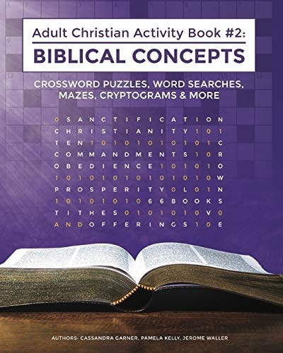 Adult Christian Activity Book #2 Biblical Concepts