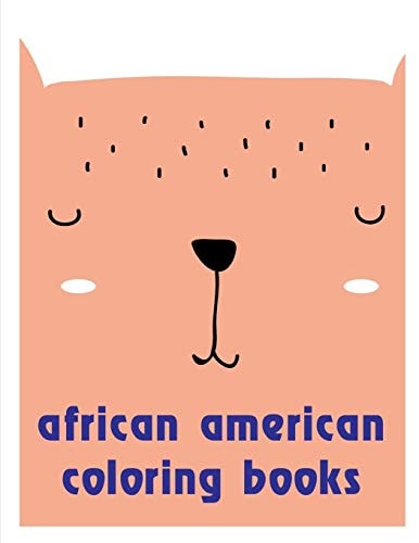 African American Coloring Books Christmas Book from Cute Forest Wildlife Animals