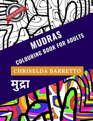 Mudras Colouring Book For Adults