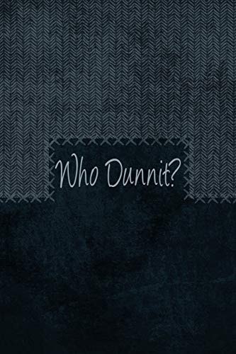 Who Dunnit? Murder Mystery Character Plotline Builder