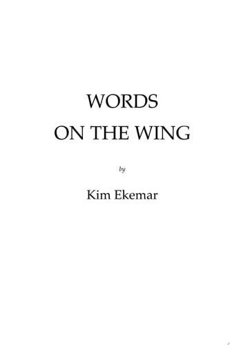 Words on the Wing