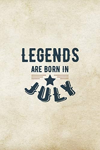 Legends Are Born In July Birthday Gift for Men, Unique Present For Father Or Husband