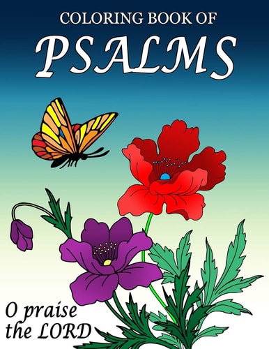 Coloring Book of Psalms Colouring Pages for Adults with Dementia [Cognitive Activities for Adults with Dementia]