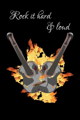 Rockin' Zombie Rock It Hard and Loud
