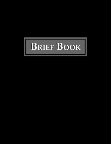 Brief Book Case Review Brief Template - 100 Cases