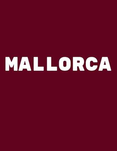 Mallorca Decorative Book to Stack Together on Coffee Tables, Bookshelves and Interior Design - Add Bookish Charm Decor to Your Home - Stack Deco Books Together to Create Your Unique Fashion Design Style - Mallorca