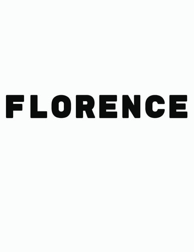 Florence Black and White Decorative Book to Stack Together on Coffee Tables, Bookshelves and Interior Design - Add Bookish Charm Decor to Your Home - Stack Deco Books Together to Create Your Unique Fashion Design Style - Florence