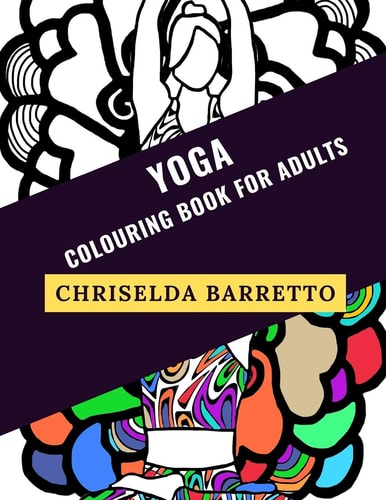 Yoga Colouring Book For Adults