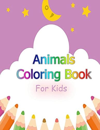 Animal Coloring Book 8. 5x11 Inches 30 Pages