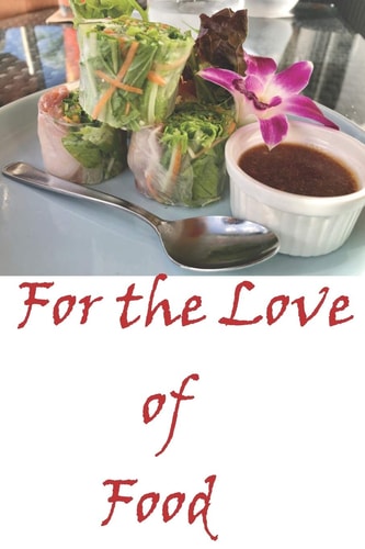 For the Love of Food Recipe Collection Book