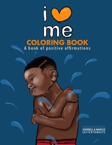 I Love Me Coloring Book Positive Affirmation