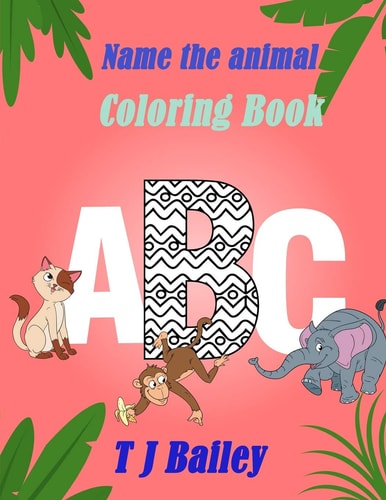 Name the Animal Coloring Book