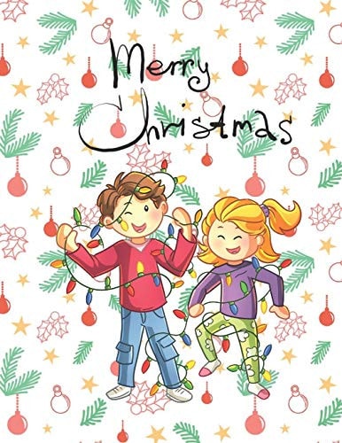 Merry Christmas Christmas Holiday Coloring Book, Full of Creative Characters to Color In