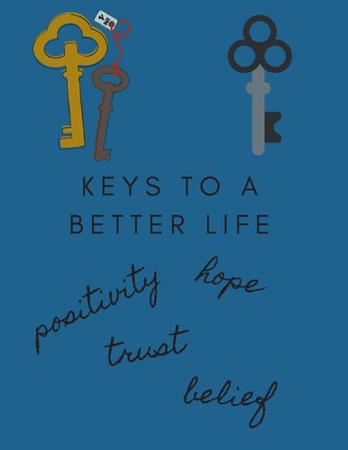 Keys to a Better Life, Positivity, Hope, Trust, Belief 25 Year 2020-2024 with Bonus Year 2025