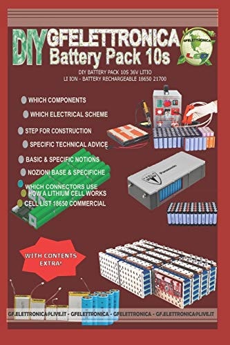 Diy Battery Pack 10s 36v Litio - Li Ion - Battery Rechargeable 18650 21700