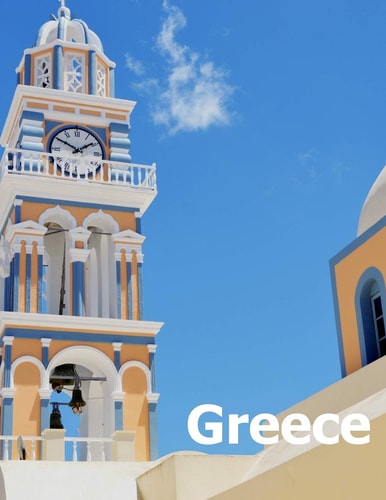 Greece Coffee Table Photography Travel Picture Book Album Of A Country In Southeastern Europe And Ancient Athens City Large Size Photos Cover
