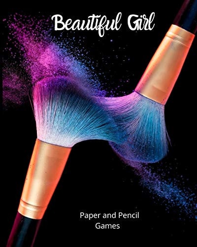 Beautiful Girl Paper and Pencil Games