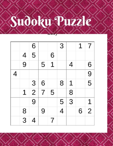 Suduko Puzzle Book for Adults/teen with Easy to Hard Levels. Improve Your Game with These Two Challenging Levels. Large Print and Solutions Included