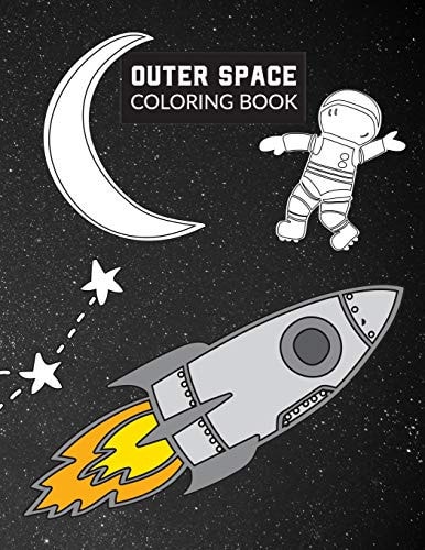 Outer Space Coloring Book