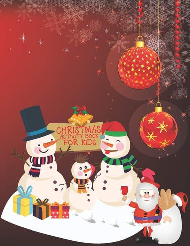 Christmas Activity Book For Kids A Children Holiday Coloring Book with Large Pages (kids Coloring Books ... Regular Christmas Coloring Sheets Inside