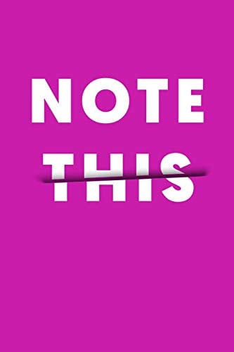 Note This