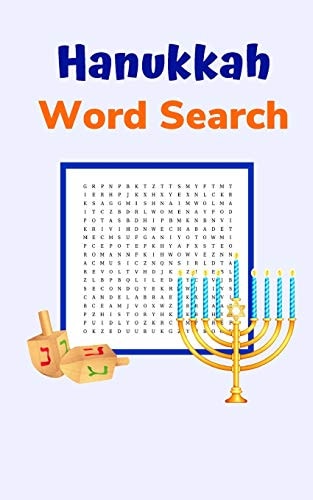 Hanukkah Word Search Puzzle Book for Adults and Teens with Solutions