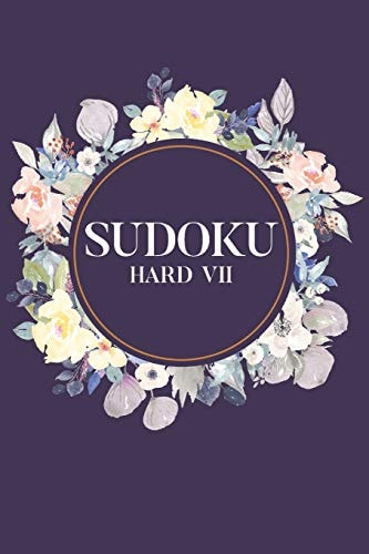 Sudoku Hard VII 100 Hard Level Sudoku Puzzles, 6x9 Travel Size, Great Gift for Sudoku Lovers, Puzzle Book, Get Well Soon Gift, Holiday Gift